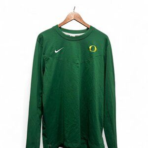 green oregon ducks state dri fit long sleeve shirt